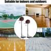 qiuqiu Portable Basketball Hoop & Goal Basketball System Height Adjustable Basketball Hoop System with Backboard and Wheels Kids Basketball Stand for Children Youth Adults Family view 3