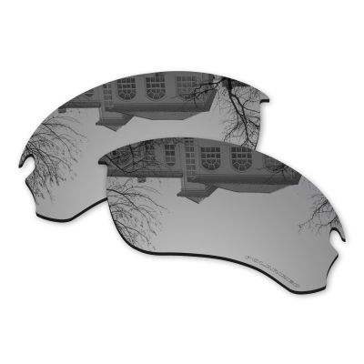 Millersawp Flak Draft OO9364 Replacement Lenses for Oakley Sunglass-Silver Iridium
