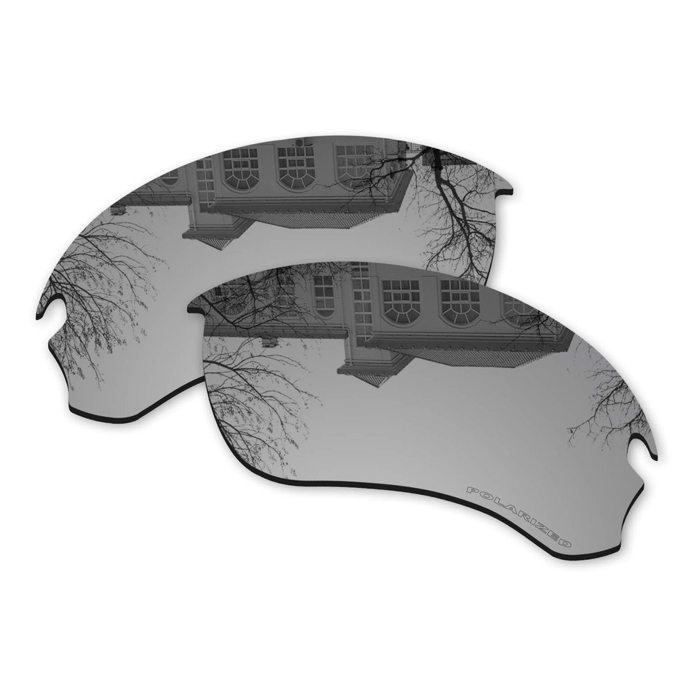 Millersawp Flak Draft OO9364 Replacement Lenses for Oakley Sunglass-Silver Iridium