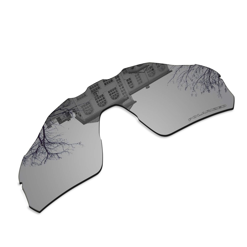Millersawp Radar EV Pitch OO9211 Replacement Lenses for Oakley Sunglass-Silver Iridium