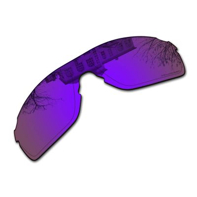 Millersawp EV Zero Pitch OO9383 Replacement Lenses for Oakley Sunglass-Purple Iridium