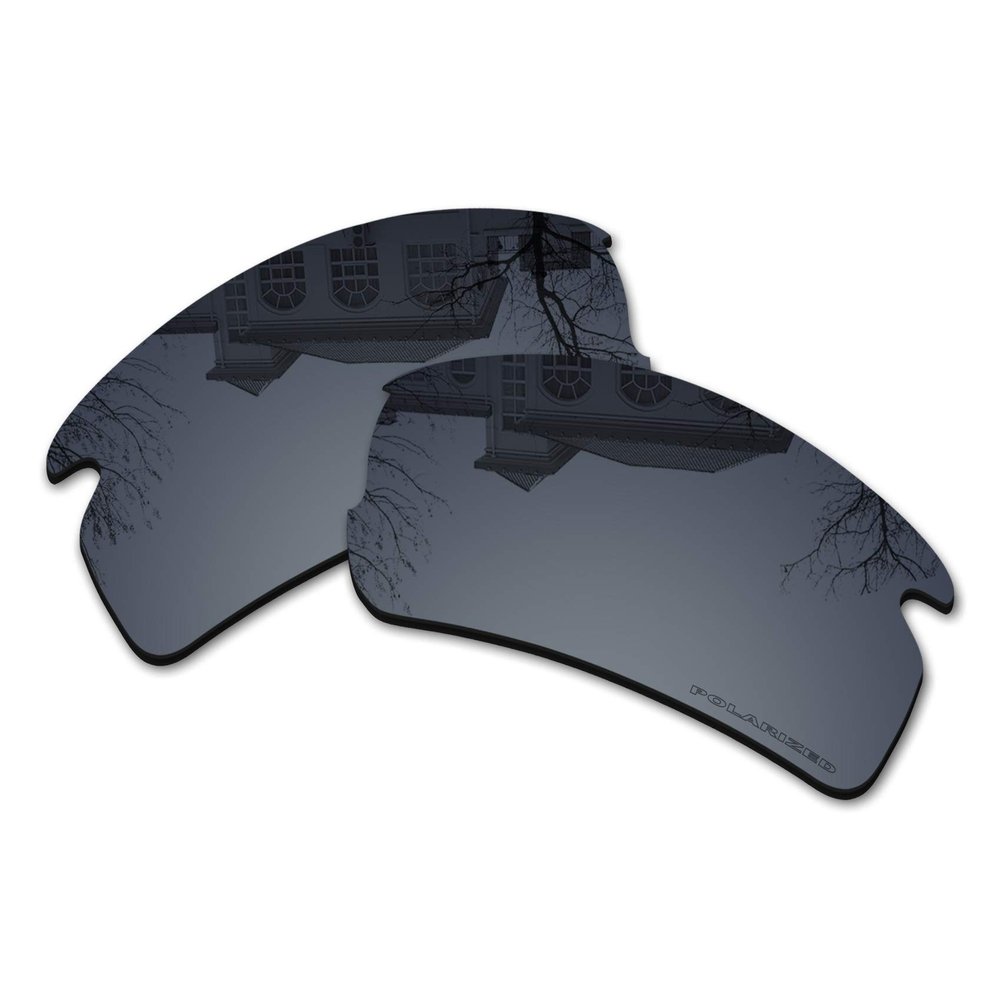 Millersawp Flak 2.0 XL OO9188 Replacement Lenses for Oakley Sunglass, Polycarbonate Materials Lens-Black Iridium