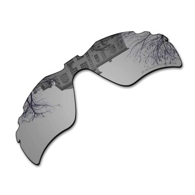 Millersawp Radar Path Vented Replacement Lenses for Oakley Sunglass-Silver Iridium