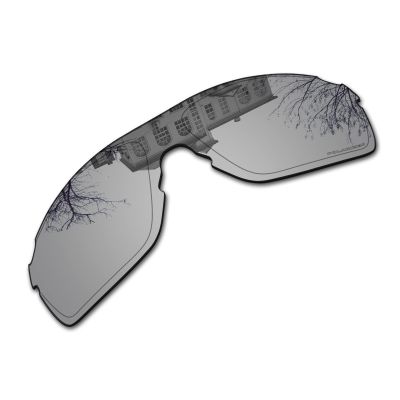 Millersawp EV Zero Pitch OO9383 Replacement Lenses for Oakley Sunglass-Silver Iridium