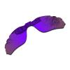 Millersawp Radar Edge Vented OO9184 Replacement Lenses for Oakley Sunglass-Purple Iridium