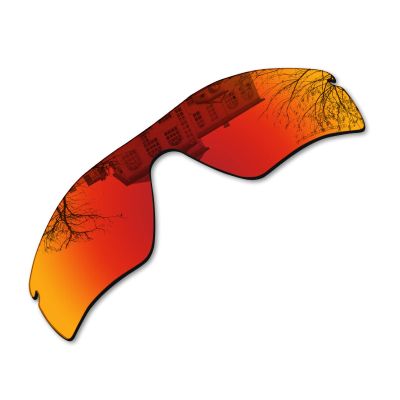 Millersawp Radar Path Replacement Lenses for Oakley Sunglass, Polycarbonate Materials Lens-Red Iridium