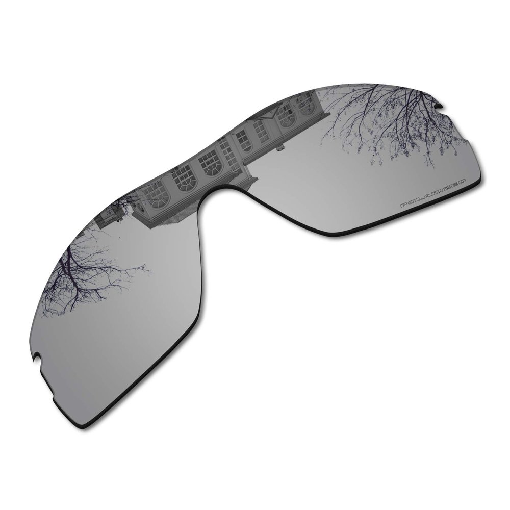 Millersawp Radar Pitch Replacement Lenses for Oakley Sunglass-Silver Iridium