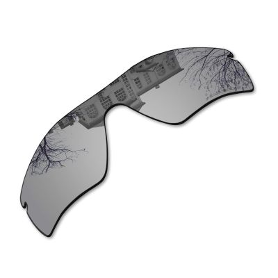 Millersawp Radar Path Replacement Lenses for Oakley Sunglass, Polycarbonate Materials Lens-Silver Iridium