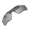 Millersawp Radar Path Replacement Lenses for Oakley Sunglass, Polycarbonate Materials Lens-Silver Iridium view 1