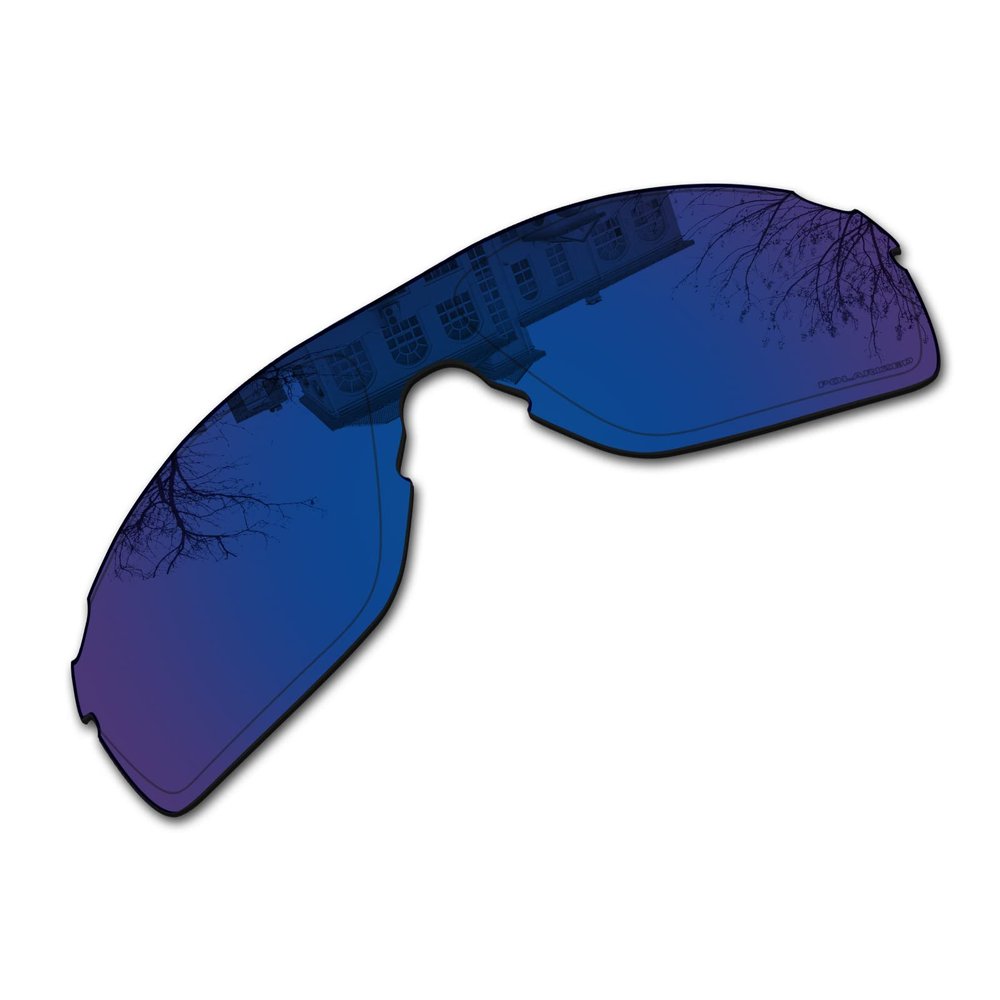 Millersawp EV Zero Pitch OO9383 Replacement Lenses for Oakley Sunglass-Pacific Iridium