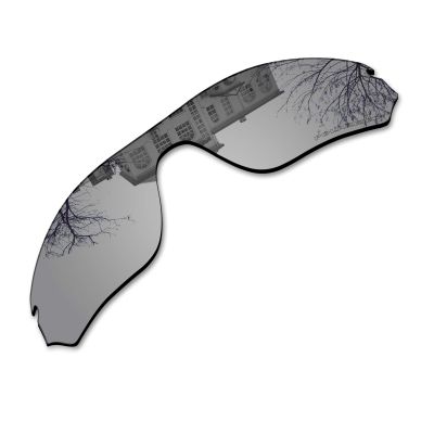 Millersawp Radar Edge OO9184 Replacement Lenses for Oakley Sunglass, Polycarbonate Materials Lens-Silver Iridium
