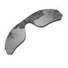 Millersawp Radar Edge OO9184 Replacement Lenses for Oakley Sunglass, Polycarbonate Materials Lens-Silver Iridium view 1