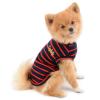PAIDEFUL Clothes for Small Dogs Cats Boy Girl Summer Classic Stripes Puppy T Shirt Vest Breathable Sweater Cotton Tee Sleeveless Chihuahua Yorkshire view 1