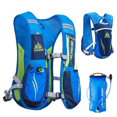 JEELAD Running Hydration Vest Hydration Backpack for Man Women with Water Bladder for Cycling Running Race Marathon Trail