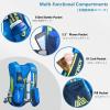 JEELAD Running Hydration Vest Hydration Backpack for Man Women with Water Bladder for Cycling Running Race Marathon Trail view 4