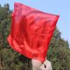 Winged Sirenny 32" Flowy Spinning Silk Flag Poi, Church Praise Prophetic Worship Adoration Dance Banner, Dance Poi Streamer, Beginners Practice Play Silk (red) view 2