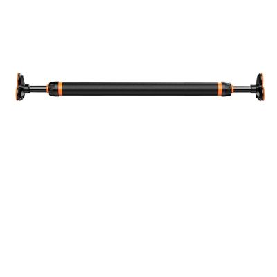 Pull-Up Bars Portable Steel Horizontal Bar, Upper Body Strength Training Bar with Foam Handguard, 115-140CM Adjustable, Safe Load 200kg