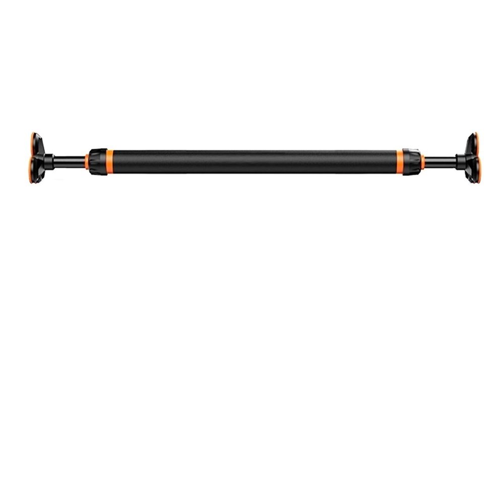 Pull-Up Bars Portable Steel Horizontal Bar, Upper Body Strength Training Bar with Foam Handguard, 115-140CM Adjustable, Safe Load 200kg
