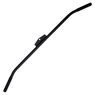 29/39/48 Inch LAT Pulldown Attachments for Pulley Cable Machine, Non-detachable Wide Grip LAT Pull Down Bars with Non-slip Handle for Home Gym Tricep Bar Strength Training Workout (K Bar Length 39 Inch)
