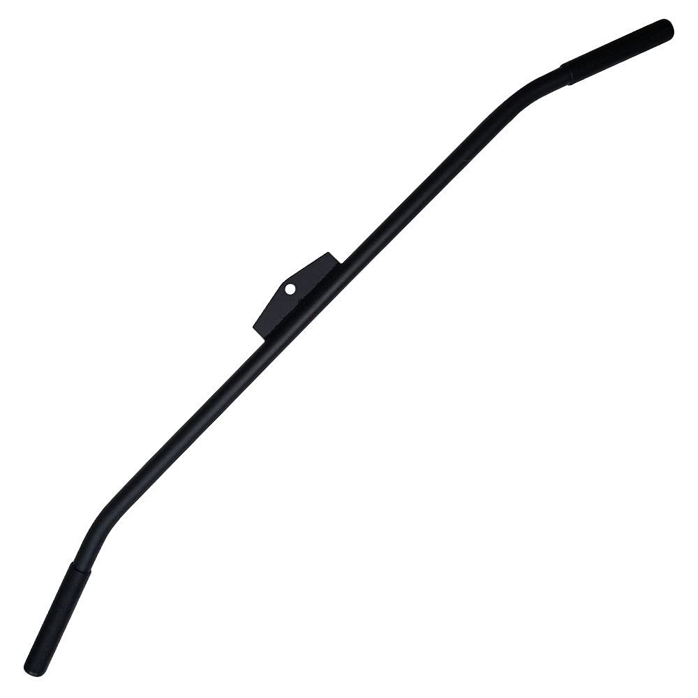 29/39/48 Inch LAT Pulldown Attachments for Pulley Cable Machine, Non-detachable Wide Grip LAT Pull Down Bars with Non-slip Handle for Home Gym Tricep Bar Strength Training Workout (K Bar Length 39 Inch)
