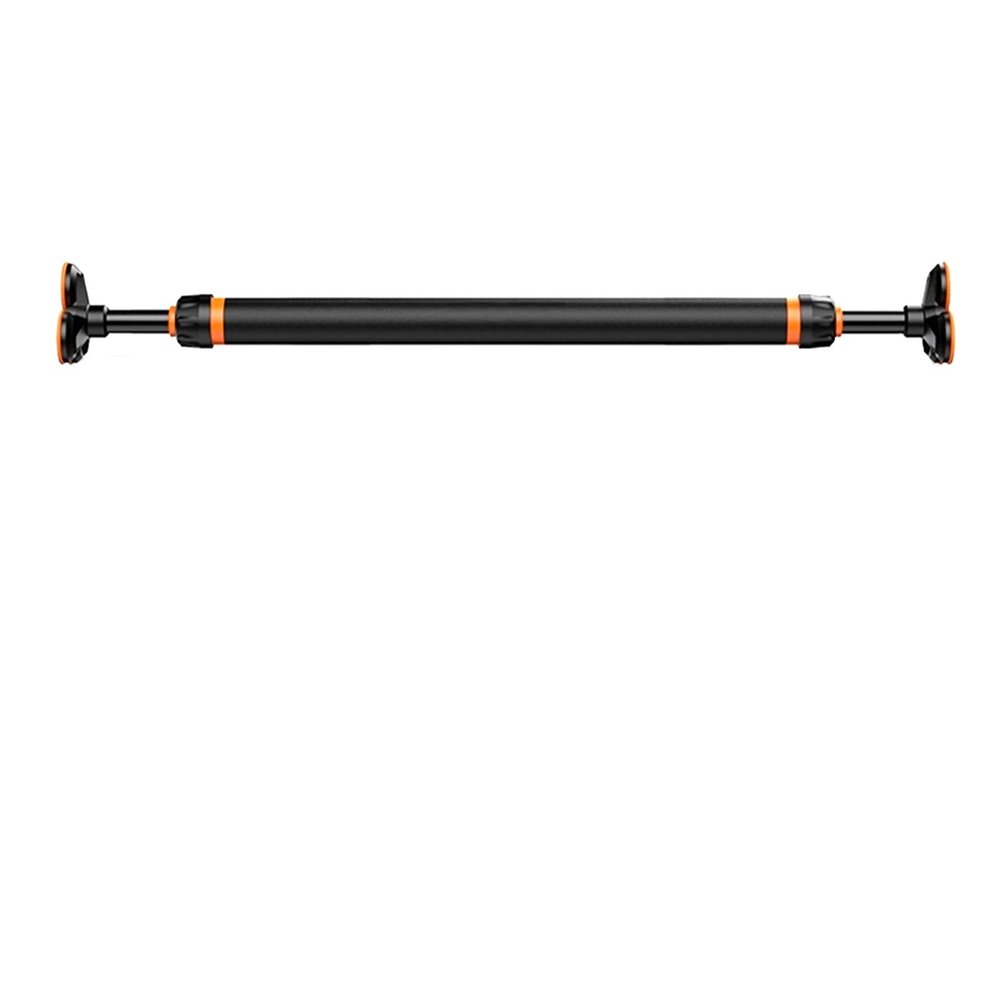Pull-Up Bars Portable Wall-Mounted Horizontal Bar, Stainless Steel Fitness Bar On The Door Without Perforation Installation, 65-140CM, Load 200kg (Size : 115-140cm)