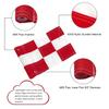 KINGTOP Golf Flagstick Mini, Putting Green Flag for Yard, 3 Feet Flagpole 2-Section Design, Golf Pin Flags Set, 4-Pack view 2