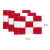 KINGTOP Golf Flagstick Mini, Putting Green Flag for Yard, 3 Feet Flagpole 2-Section Design, Golf Pin Flags Set, 4-Pack view 3