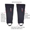 RUNTOP Shin Sleeves Guards for Rope Climbing Deadlifting Weightlifting Powerlifting Cross Fitness Training Box Jumping Leg Calf Support Men Women (7mm Black-Single, M) view 2