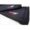 RUNTOP Shin Sleeves Guards for Rope Climbing Deadlifting Weightlifting Powerlifting Cross Fitness Training Box Jumping Leg Calf Support Men Women (7mm Black-Single, M) view 3