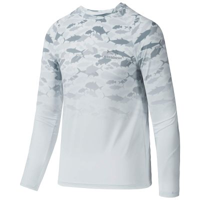 BASSDASH Youth UPF50+ Camo Active Performance Long Sleeve Fishing Shirt