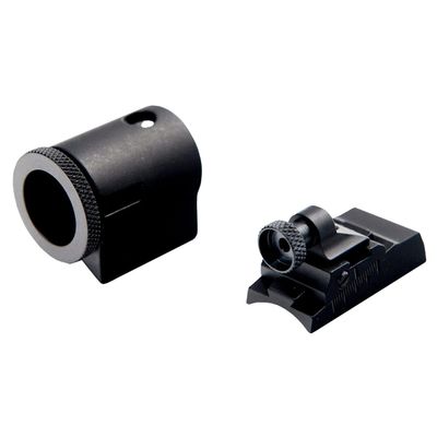Williams Aluminum WGRS Western Precision Sight Set (601371), Black, Compatible with - Remington 700 Ultimate; CVA Paramount Pro Colorado .50cal ONLY