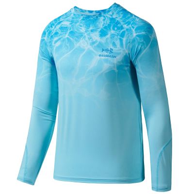 BASSDASH Youth UPF50+ Camo Active Performance Long Sleeve Fishing Shirt