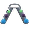 VOSAREA 1pc Rotating Dumbbell Rack Compact Three-layer Dumbbell Storage Stand for Use Lightweight and Fitness Equipment Organizer view 1