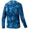 BASSDASH Youth UPF50+ Camo Active Performance Long Sleeve Fishing Shirt view 2