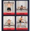 Pull Up Bar Hua Portable Fitness Horizontal Bar, Adjustable 70-160cm Pull-up Bar, Safe Non-Slip Strength Aerobic Training Exercise Bar for Men and Women, Load 300kg (Size : 70-100cm) view 2