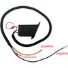 Roykaw Golf Cart Powerwise Charger Receptacle with Harness and Reed Switch for EZGO 36 Volts TXT & Medalist with DCS or PDS Electric Golf Cart, OEM# 73051G29 view 3