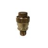 Flylock 2-Pack Paintball Airsoft PCP Connection Hex 8mm Quick Connect Male Dust Plug, Gold view 3