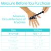 Vive Compression Arthritis Gloves - Comfortable Fit for Men and Women - Open Finger for Rheumatoid, Osteoarthritis, Carpal Tunnel and Computer Typing Pain Relief - Hand and Wrist (X-Small) view 4