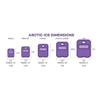 ARCTIC ICE Tundra Series, Long Lasting Reusable Ice Pack, Purple, XX-Large, 10 lb view 3