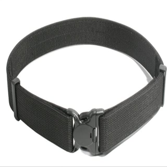 Duty Belt Black Web, 2.25", Hang Tag
