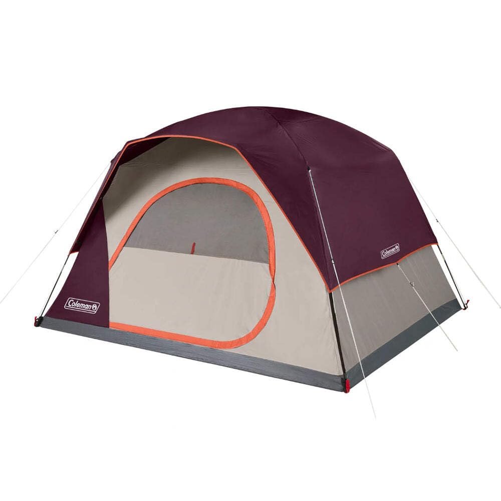Coleman 6-Person Skydome Camping Tent - BlackBerry