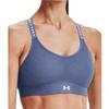 Under Armour Infinity Mid Women's Bra - SS21 - X Small - Blue view 1