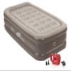 Coleman SupportRest Double-High 18" Twin Air Mattress | Indoor and Outdoor Raised Airbed with 120V Rechargeable Air Pump | Blow Up Air Mattress for Camping view 1