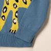 Amazon Essentials Toddler Girls' Pullover Crewneck Sweater, Blue Cat, 4T view 4
