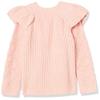 Amazon Essentials Girls' Soft Touch Ruffle Pullover Sweater, Light Pink, XX-Large view 2