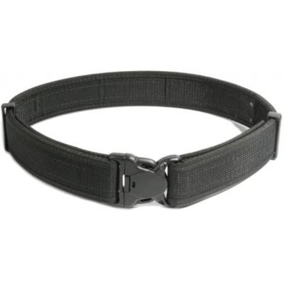 Duty Belt Black Reinforced Web, 2.25", Hang Tag