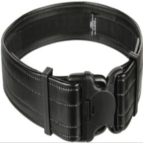 Duty Belt Black Reinforced w/Loop, 22"-24" 2.25", Hang Tag