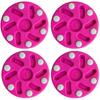 TronX S10 Inline Roller Official Hockey Pucks 4 Pack (Pink) view 1