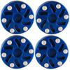 TronX S10 Inline Roller Official Hockey Pucks 4 Pack (Blue) view 1