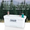 Coleman Marine Cooler with Fully Insulated UV Guard Lid & Body, Keeps Ice for 3+ Days, Great for Boating & Fishing, 52qt/100qt Wheeled/120qt Options view 4